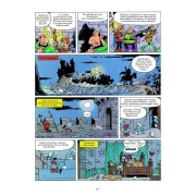 Johan y Pirluit 6: La horda del cuervo, los trovadores de Rocapico y los pitufadores de F
