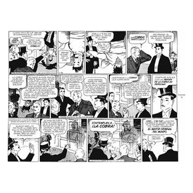 Mandrake el Mago (1934-1936 Daily Strips): Contra la Cobra