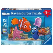 Puzzle 2 x 12 pz: Buscando a Nemo
