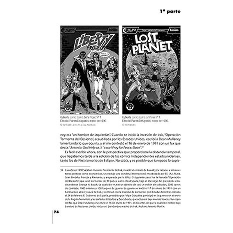 Desde la penumbra: Eclipse en Cómics Forum, 1989-1992
