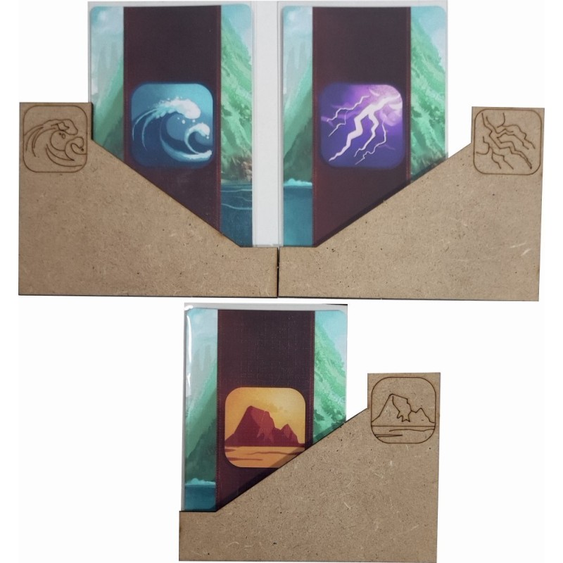 Inserto compatible con SLEEPING GODS (Base + Exp. Mareas Malditas + Exp. Mazmorras)
