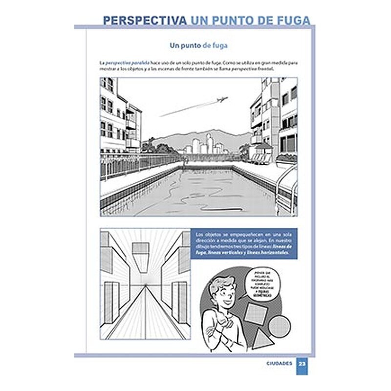 Aprende a dibujar perspectivas y ciudades