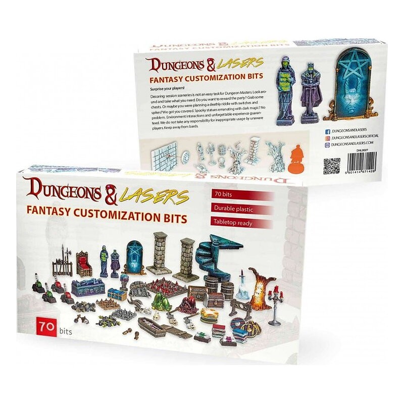Fantasy Customization Bits - Dungeons & Lasers