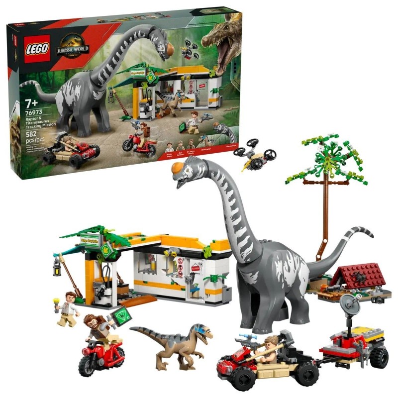 Misión de Seguimiento: Raptor y Titanosaurus