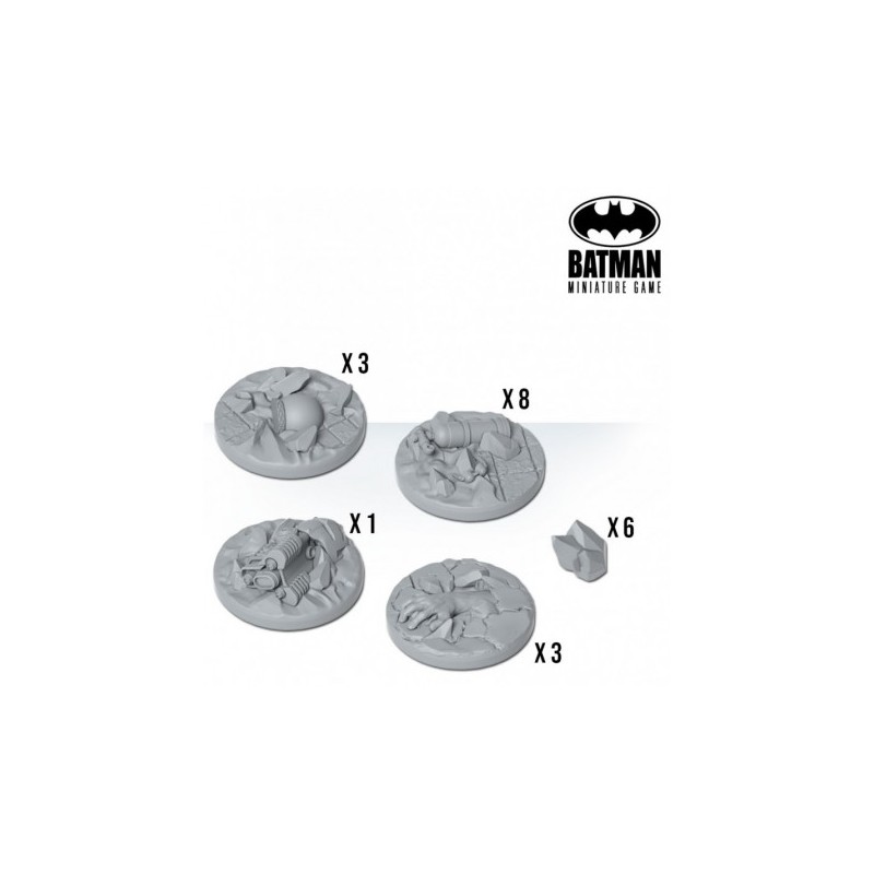 Mr. Freeze Markers - Batman Miniature Game (Inglés)