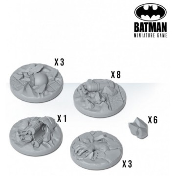 Mr. Freeze Markers - Batman Miniature Game (Inglés)