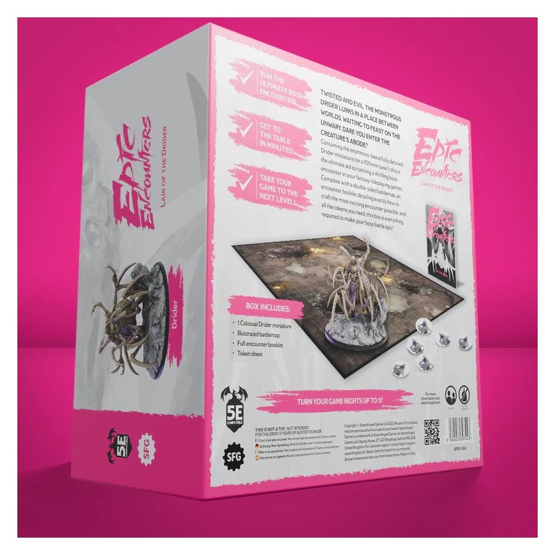 Lair of the Drider - Epic Encounters (Inglés)