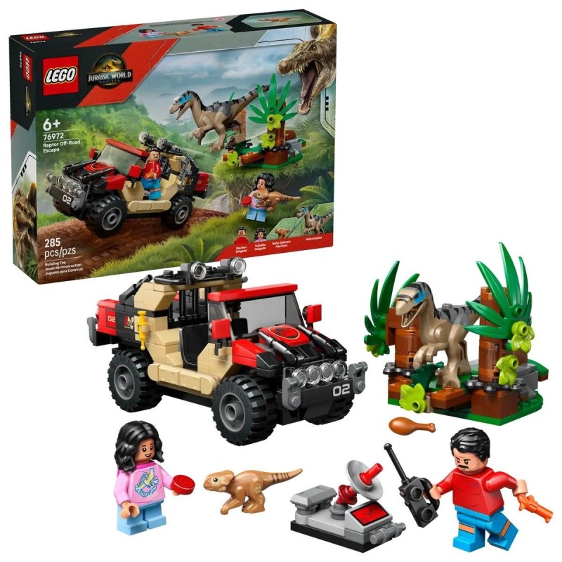 Huida en Todoterreno y Raptor al Acecho