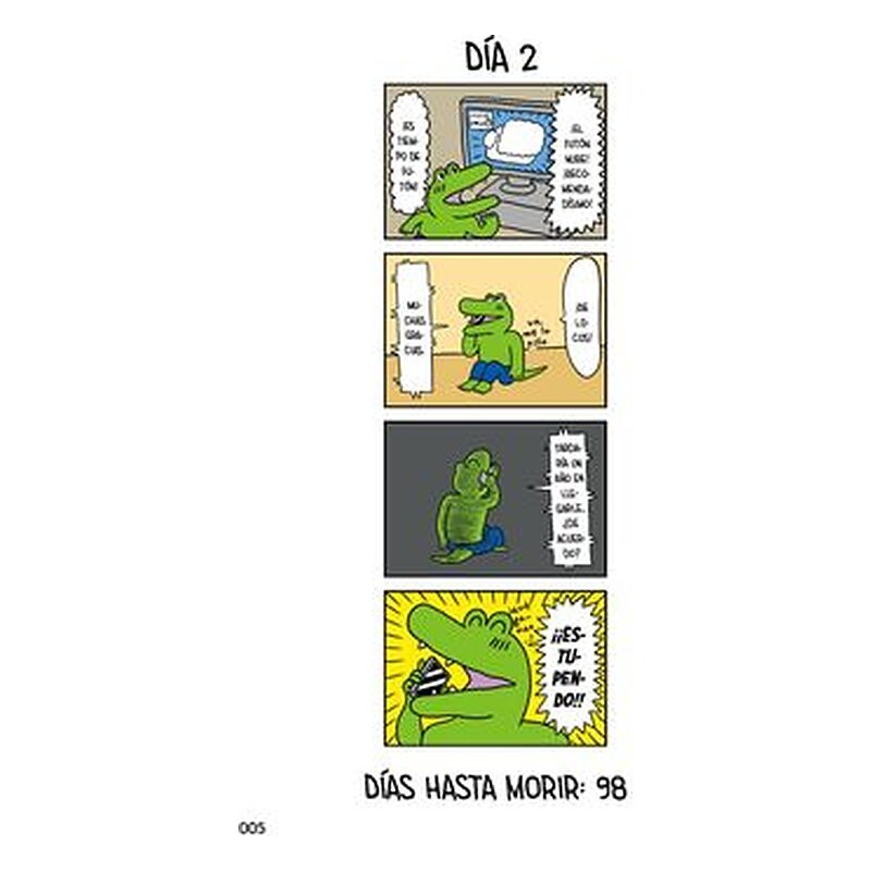 Este cocodrilo morirá en 100 días