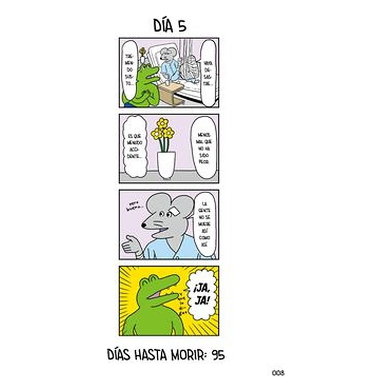 Este cocodrilo morirá en 100 días