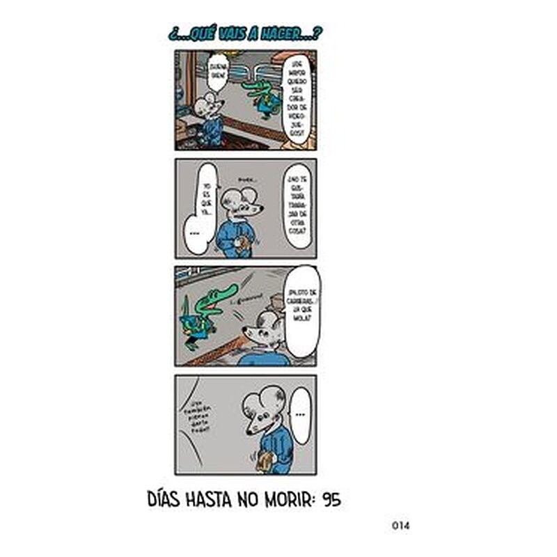 Este ratón no morirá en 100 días