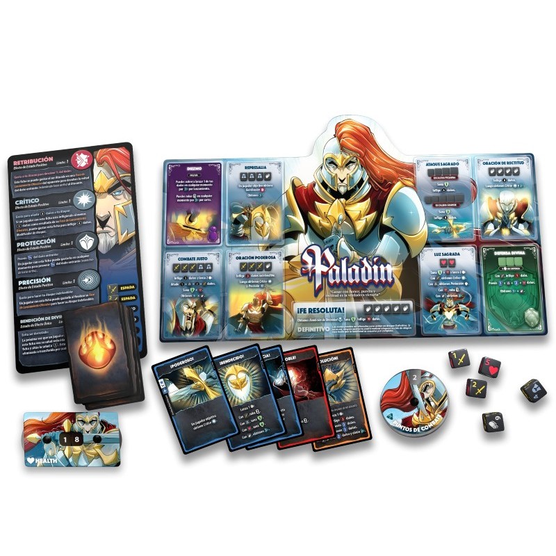 Monje Vs Paladín - Dice Throne