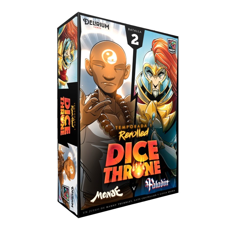 Monje Vs Paladín - Dice Throne