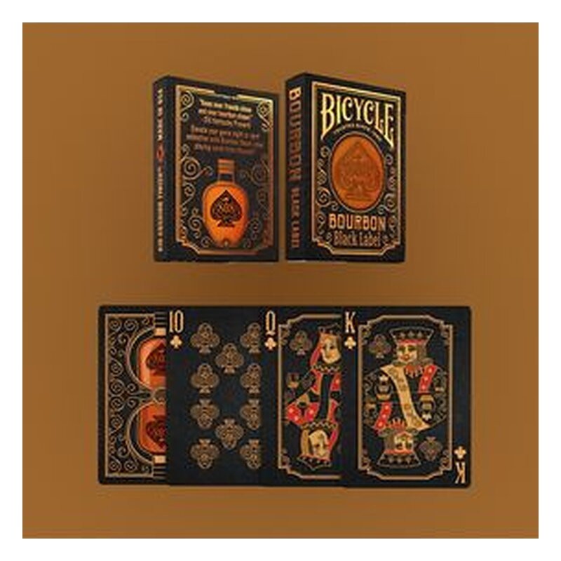 Bicycle Bourbon Black Label Baraja de póker
