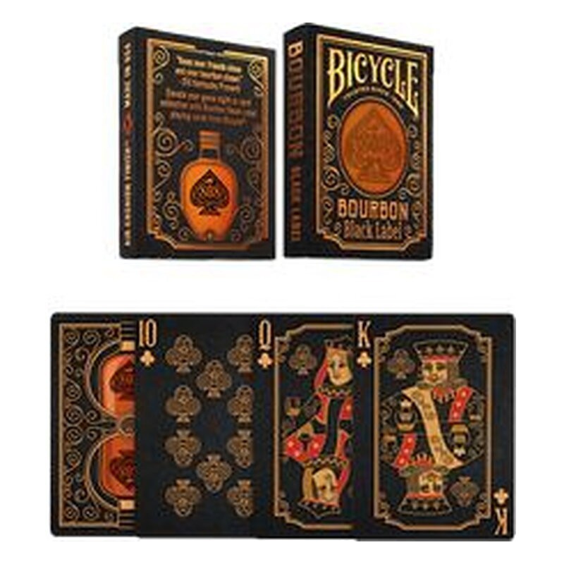 Bicycle Bourbon Black Label Baraja de póker