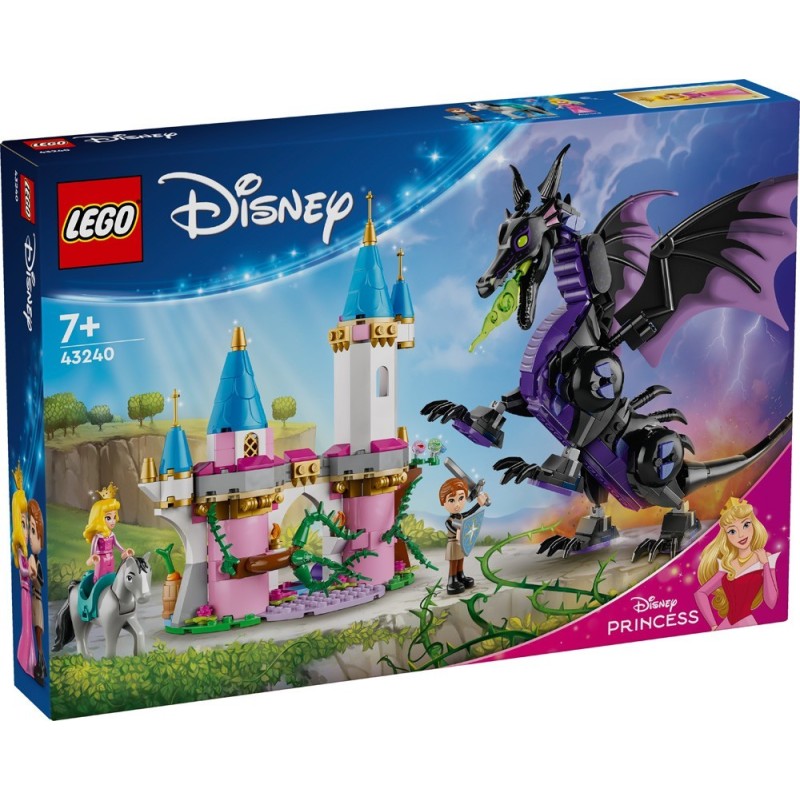 LEGO-43240 Maléfica en Forma de Dragón
