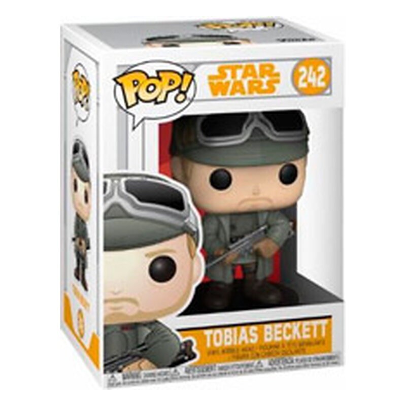 Figura Funko Pop! Tobias Beckett con gafas de aviador - Han Solo: Una historia de Star Wars (10 cm)
