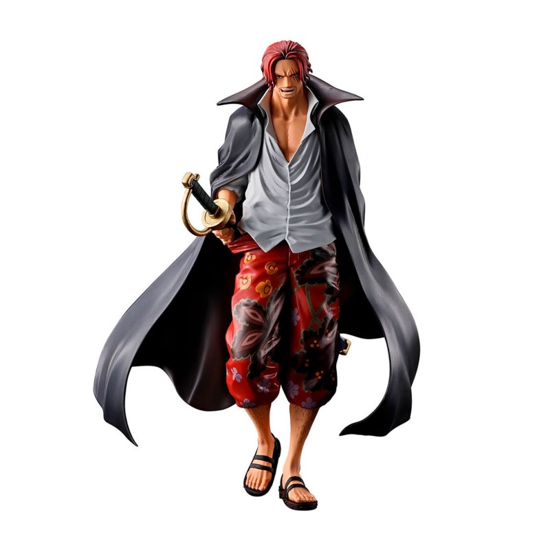 Figura Ichibansho Shanks Red Hair Pirates - One Piece (21 cm) - Banpresto