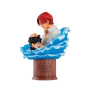 Figura Ichibansho Shanks & Luffy Red Hair Pirates - One Piece (15 cm)