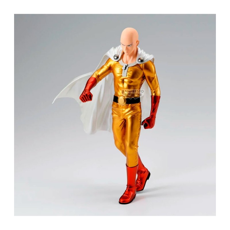 Figura Banpresto Grandista Saitama Metallic Ver. - One Punch Man (27 cm)