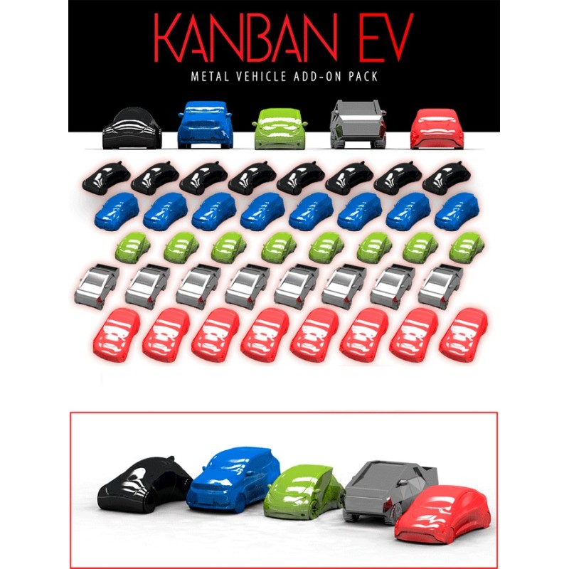 Coches Metálicos - Kanban Ev