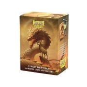 Fundas Dragon Shield Matte Fire Goat 2027 tamaño estándar (100 uds.)