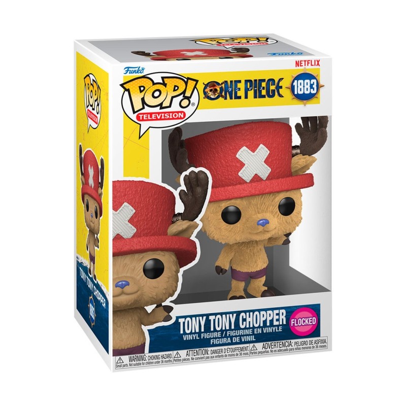 Figura Funko Pop! Chopper Flocked - One Piece